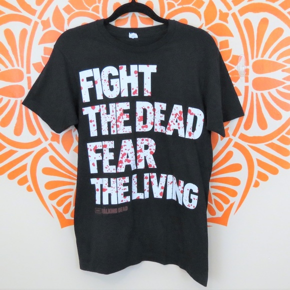 Optima Other - Walking Dead Fight The Dead Black T-Shirt M
